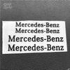 Q1983-Fashion 6pcs Car Styling Dustproof Stickers For Mercedes Benz AMG A C E R M Class CLA GLA W204 W210 W124 W205 W203 Auto Goods