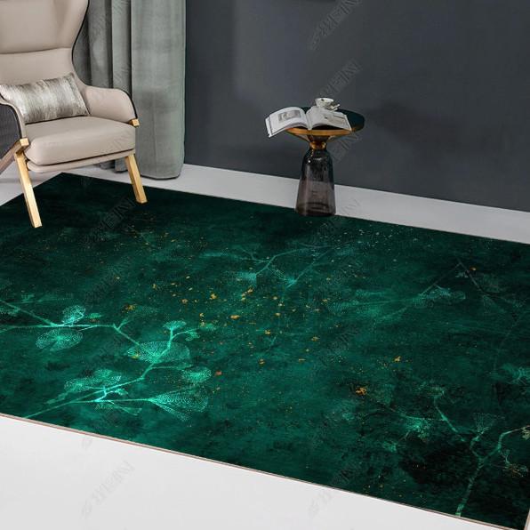 Splash Ink Abstract Green Carpet Living Room Large Area Rugs Home Decor Bedroom Bedside Carpets Non-slip Floor Mat Alfombra