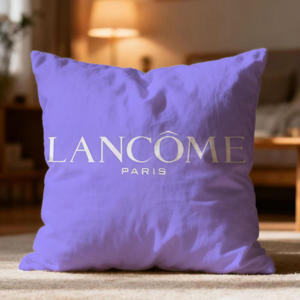 Hot L-Llancomeew Cushion Cover Soft Washable Pillow Case Multi-Scene for Couch Bed Travel Office Use