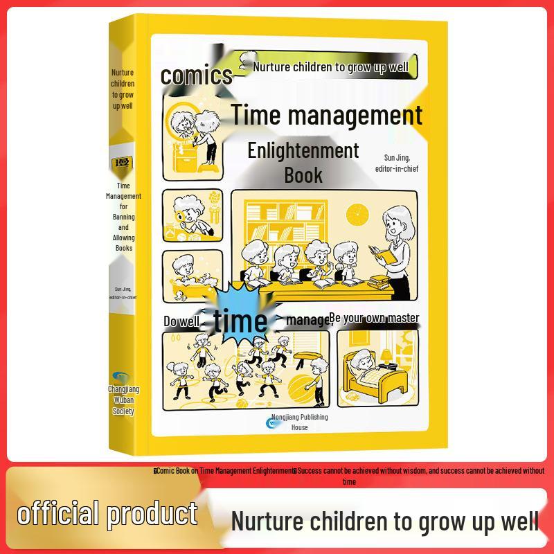 3-Volume Comic Series: Time Management, Etiquette, and Emotional Intelligence for Ages 7-15