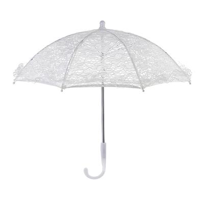 Élégant Parasol en Dentelle pour Mariage et Fête à Thème Déguisement Motif Floral Parapluie Artisanal Accessoires de Photographie