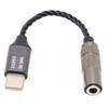 32bit/384KHz USB C auf 3,5mm Audioadapter unterstützt Leitungssteuerung für Samsung S10 S9 Plus Musikwiedergabe