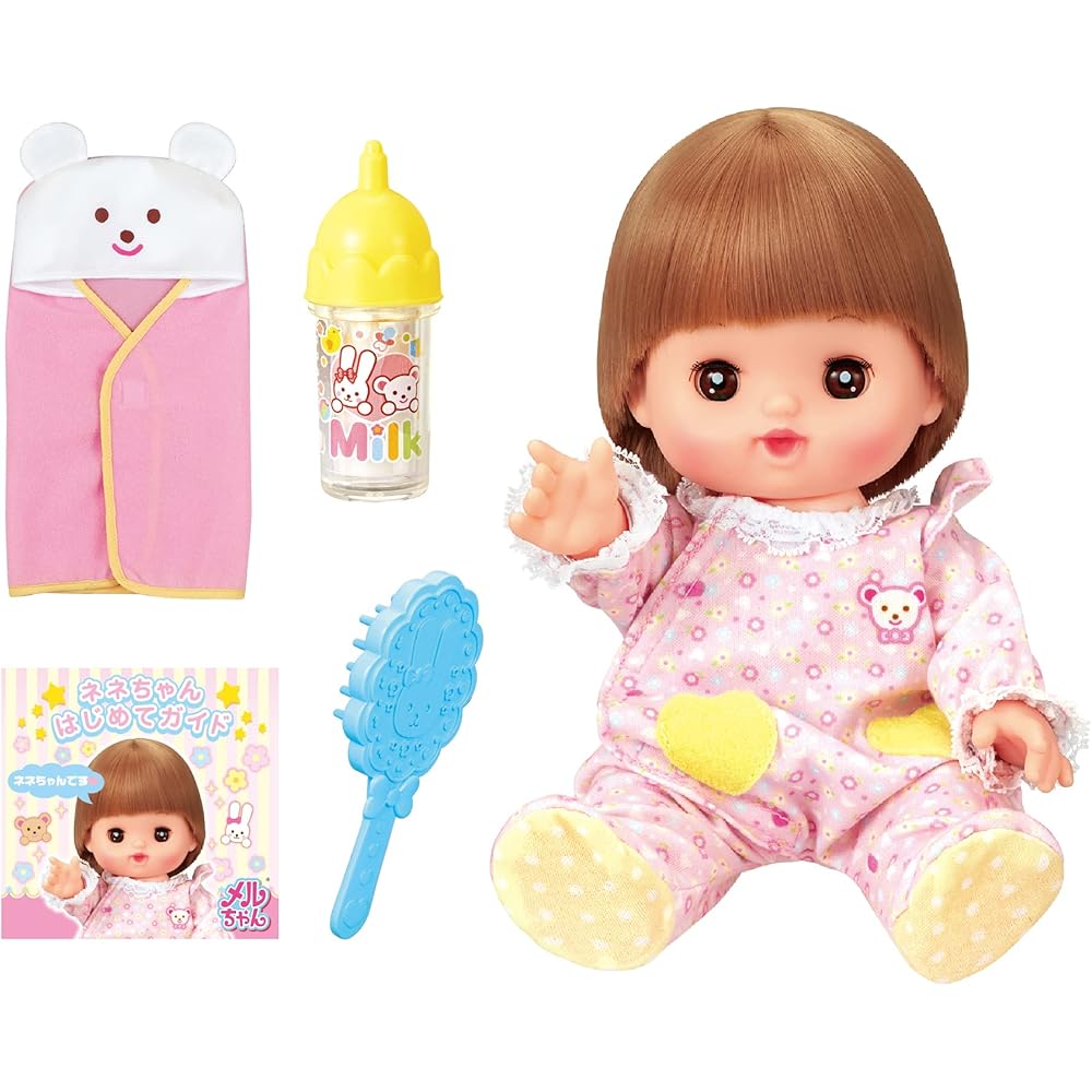 Pilot Corporation Mel-chan Doll Set Blonde with Blinking Eyes 2022 Model
