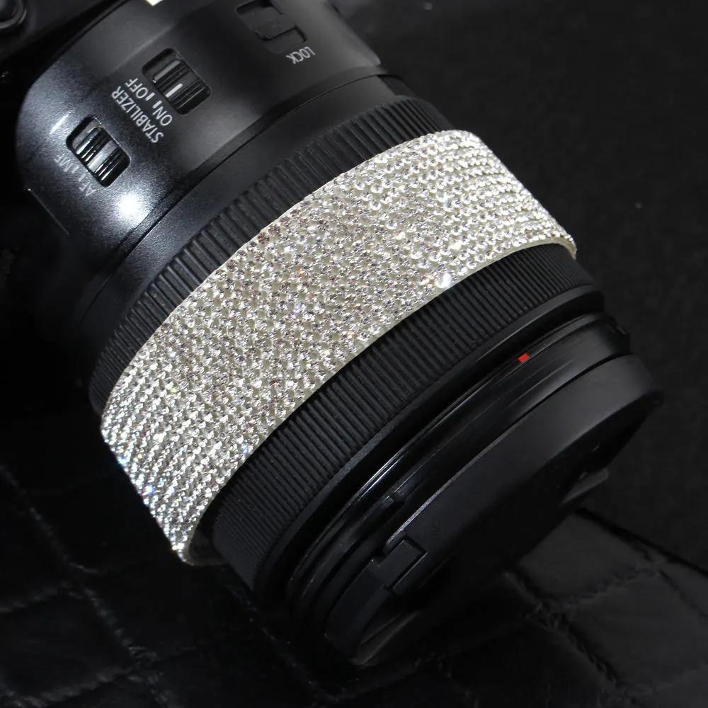 Rhinestone Diamond Sticker Self-Adhesive Crystal Ribbon Trim Tape Car Phone Decoration Arts Crafts Multifunctional Accessories
