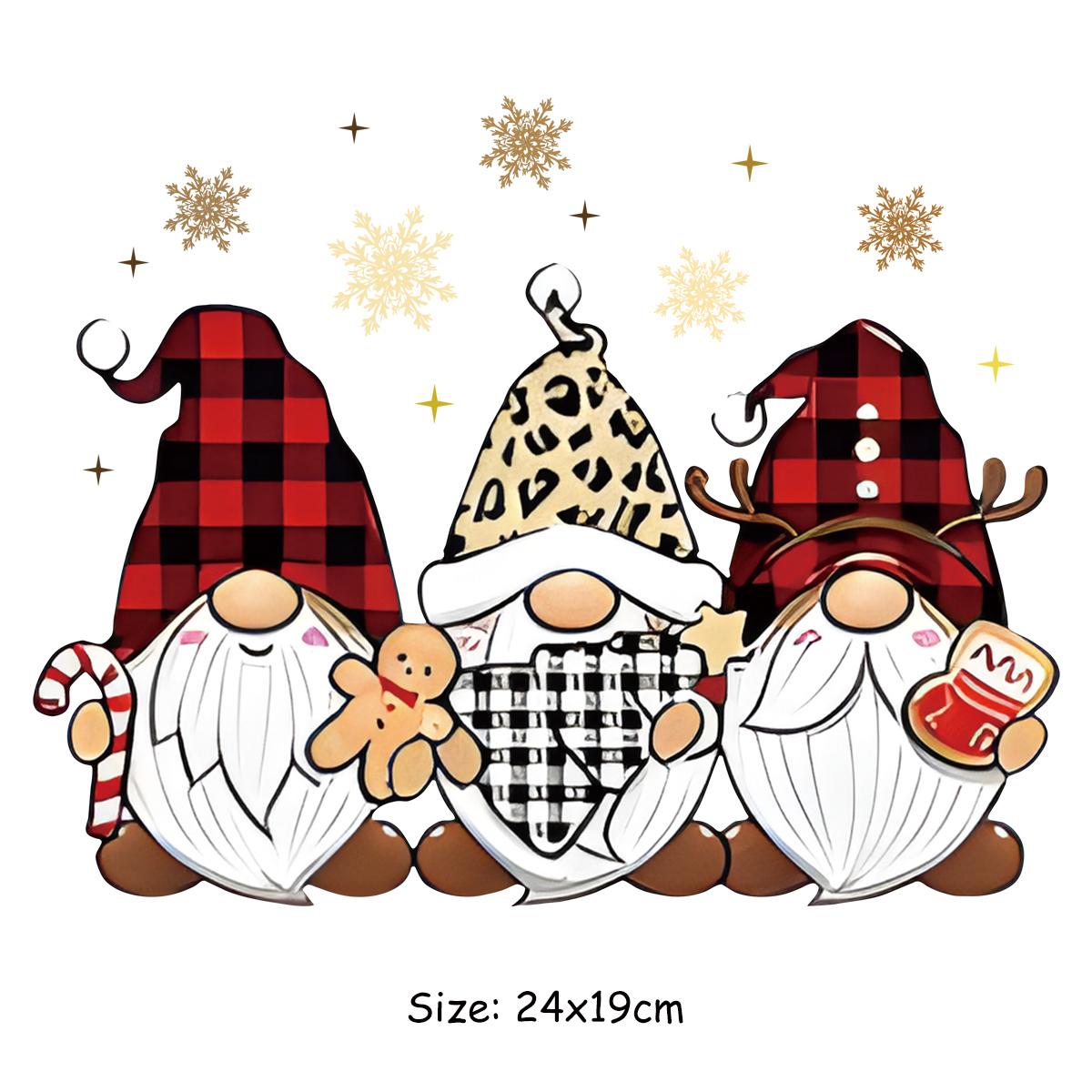 

Нашивки с термонаклейками на одежду Подарок Санта-Клаусу Толстовки своими руками Parches Ropa Наклейки на одежду Футболки Термопресс Аппликация в виде полосок