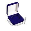Coin Presentation Display Box Storage Case for Exhibitions Souvenir Insignia Velvet Coin Presentation Display Box Holder