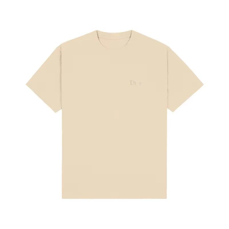 

Die Classic Small Logo Tee American Solid Color Simple Men s and Women s Short Sleeve T-Shirt Summer Wear Casual Versatile Top 4XL