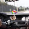 Sloth with Colorful Balloon Car Hanging Ornament,Animal Rear View Mirror Pendant Car Interior Decor,Animal Charm Automotive Interior Pendant, Home
