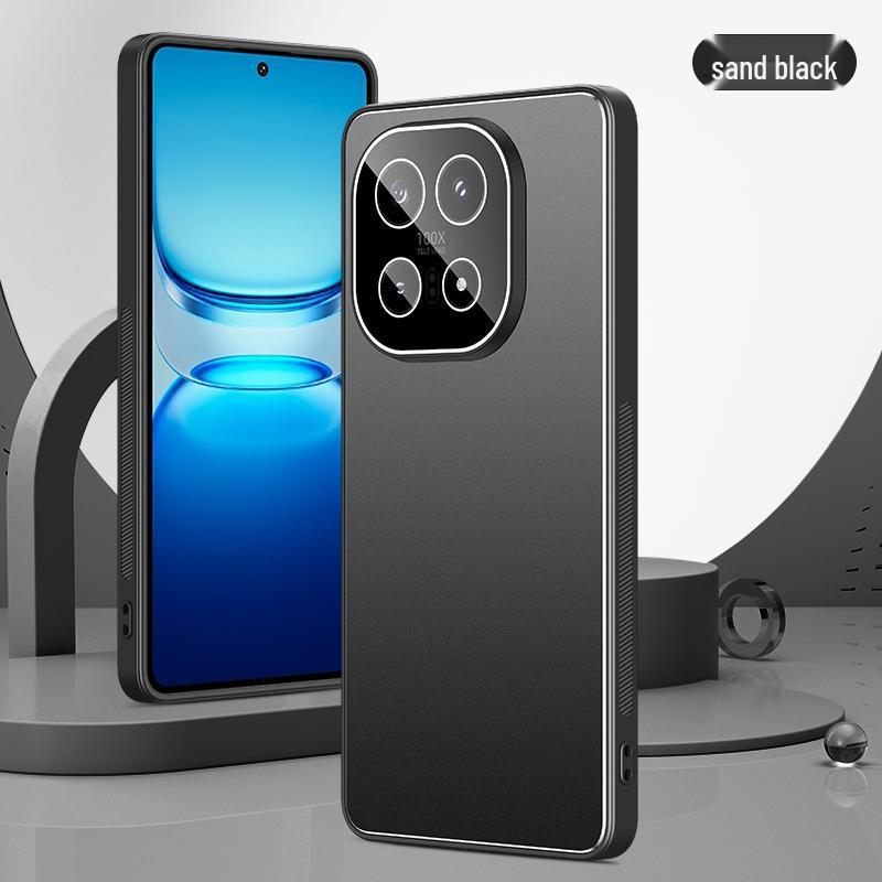 Applicable IQOO15 Aluminum Alloy Frosted Lens Case: Full-Coverage, Anti-Fall Protective for Men