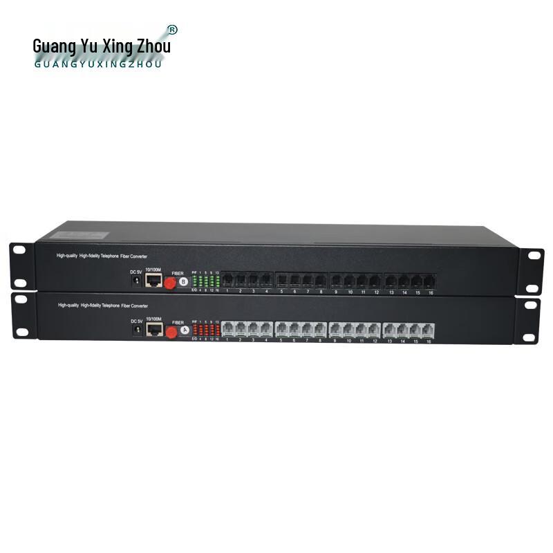 

16-Channel PCM Telephone Optical Transceiver with Ethernet