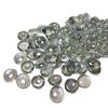 Sky Blue Transparent Glass Beads for Stove Decoration, 16-19mm Mediterranean Flat Crystal Beads