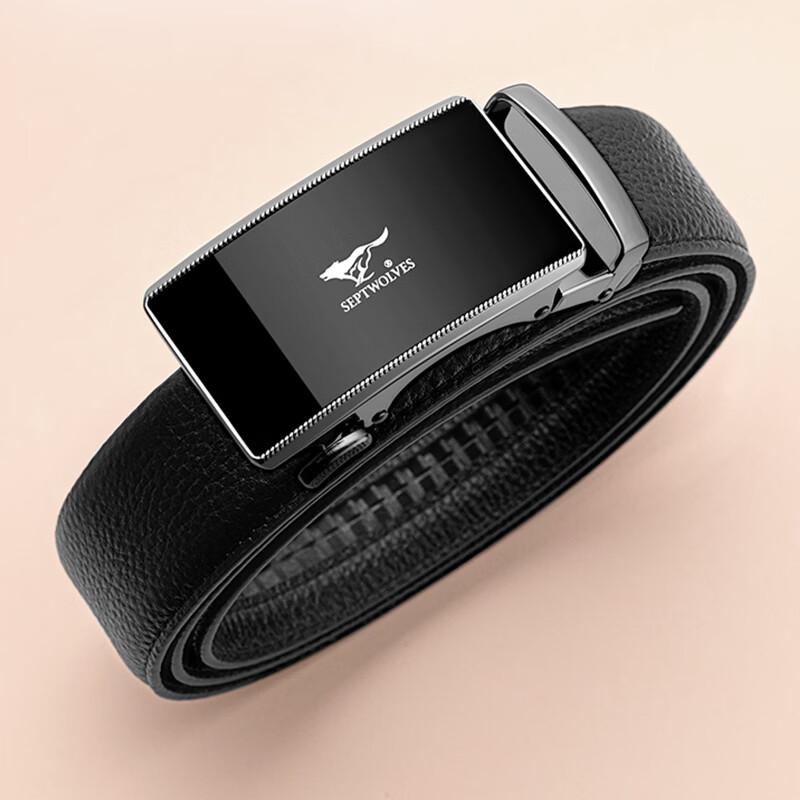 Seven Wolves Men's Genuine Leather Belt Gift Sets