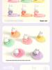 Miffy Cute Foldable Telescopic Phone Holder - Universal Desktop Stand for Streaming and Watching Dramas.