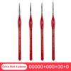 3/4/5/9pcs Miniature Paint Brushes Set Artists Micro Detail Fine Tip Paintbrushes for Gouache Watercolor Oil Acrylic Face Paint