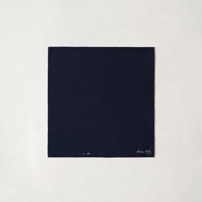 NOTHING WRITTEN NW Silk Scarf (Navy)