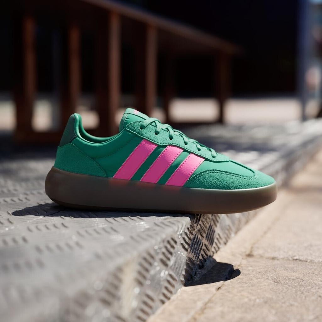 Кроссовки Adidas Barreda Decode Women semi court green lucid pink collegiate green