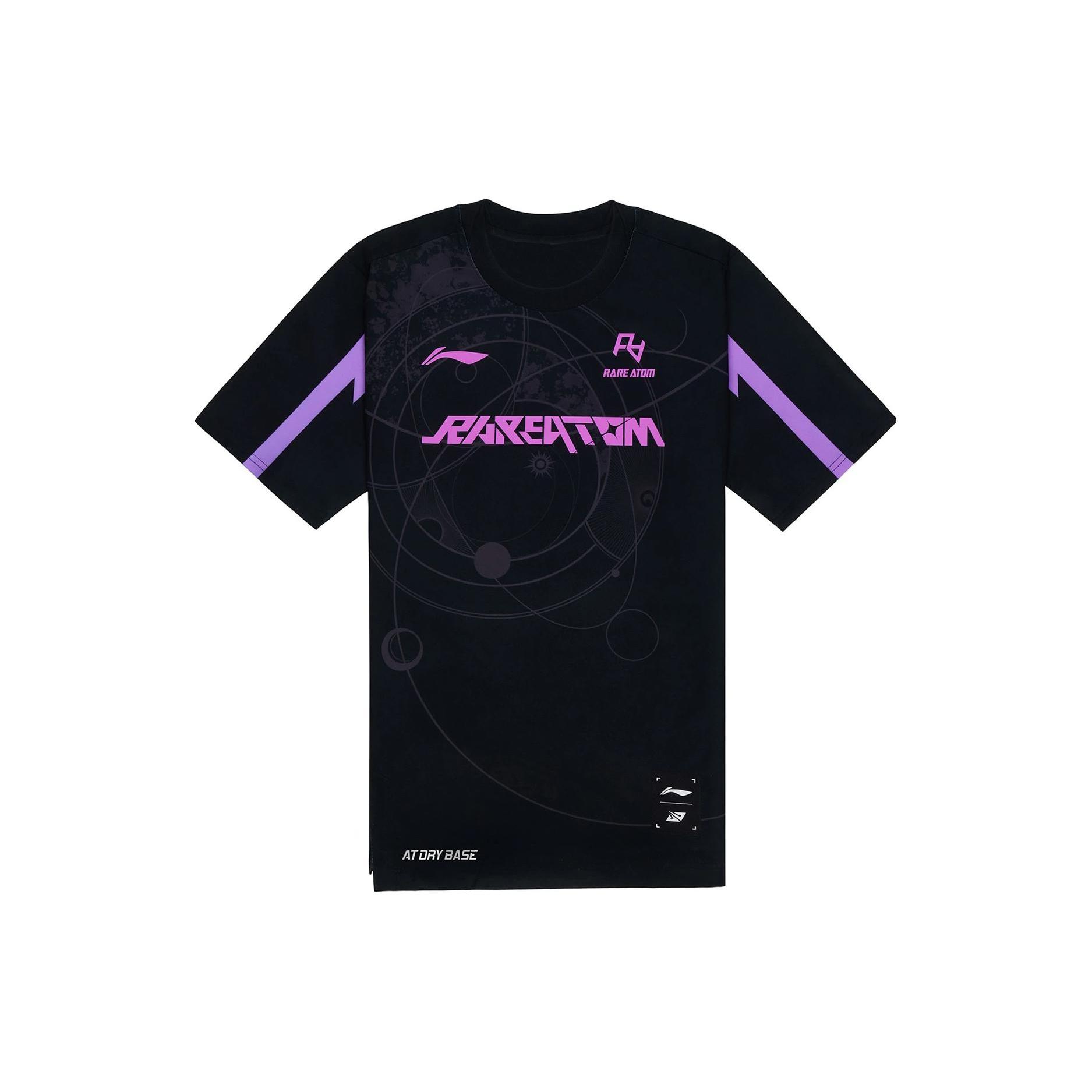 Li Ning x LEAGUE OF LEGENDS T Shirt Men s Black ATST763-1 S