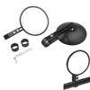 Oversized Rearview Mirror for Motorcycles All Directional Rotation Quick Release Clamps Suitable for Multiple Bike Model