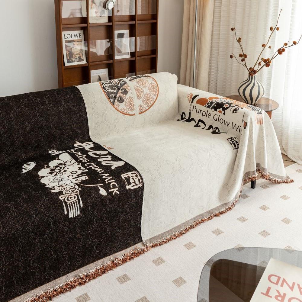 Cool Feeling Living Room Sofa Mat Throw Blankets  Beijing Opera Camping Picnic Blanket Cover Sofa Cover