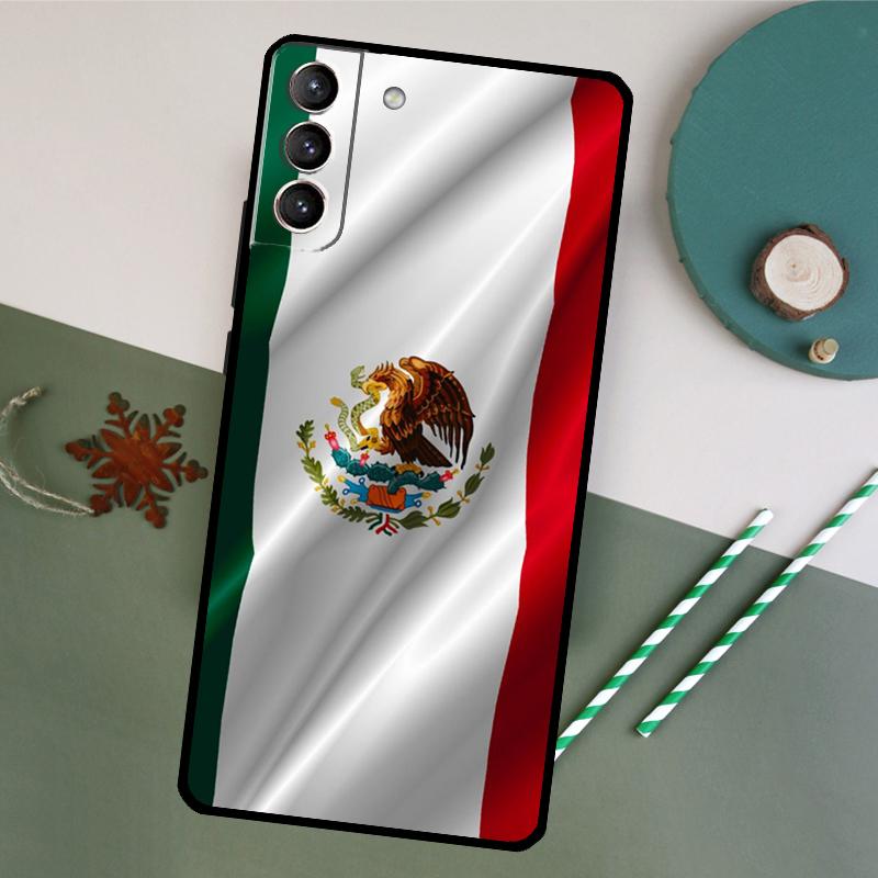 Mexico Mexican Flag Phone Case For Samsung Galaxy S26 S25 Ultra S20 S21 S22 S23 S24 S10 Plus S25 FE Back Cover