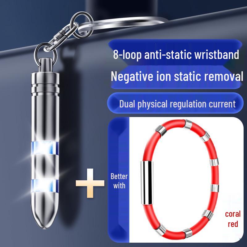 

Anti-Static Artifact Keychain: Static Eliminator for Humans and Cars