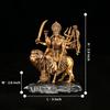Durga MATA Idol for Car Dashboard and Home Decor, Vaishno Devi Sherawali MATA Murti, Goddess Durga Sitting On Lion Statue for Puja Room