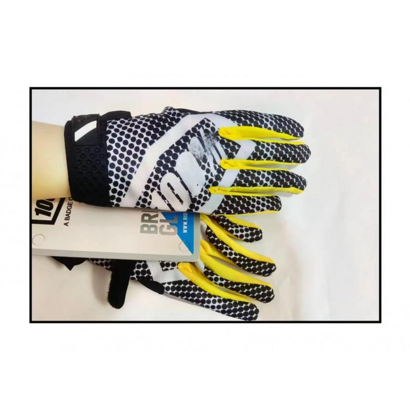 Unisex Adult Cycling Gloves Full Finger Durable Mountain Bike Outdoor Riding Nylon Breathable Men Women