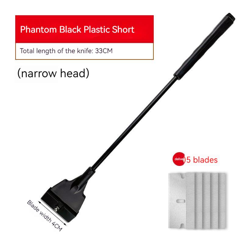 Aquarium Fish Tank Cleaning Tool Flat Sand Algae Removal Dual-use Glass Algae Removal Scraper Household Cleaning with 5 Blades