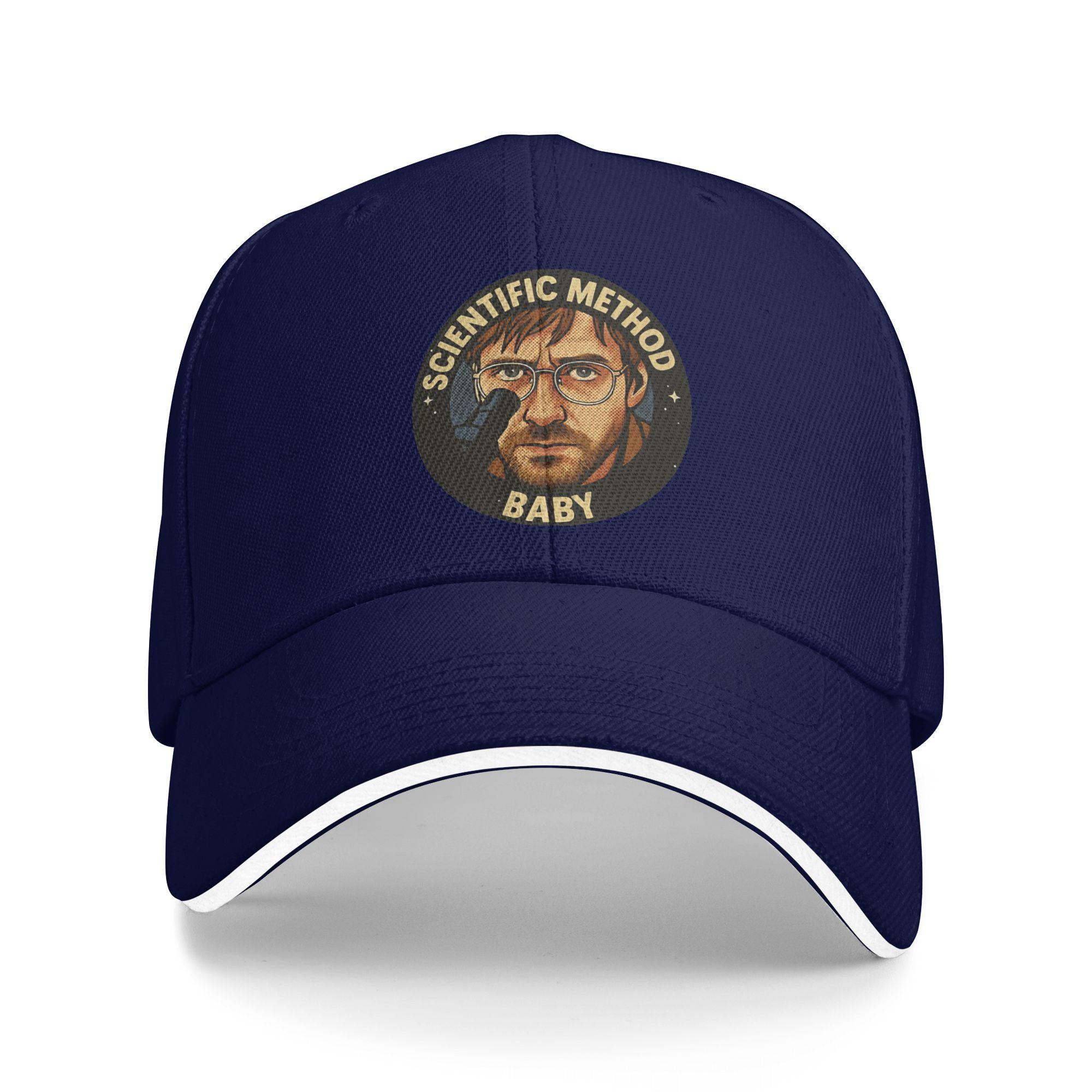 

Scientific Method Baby Project Hail Mary Casual Baseball Cap Summer Trucker Hat Hippie Hip Hop Hats Unisex Retro Baseball Caps One Size темно-синього кольору