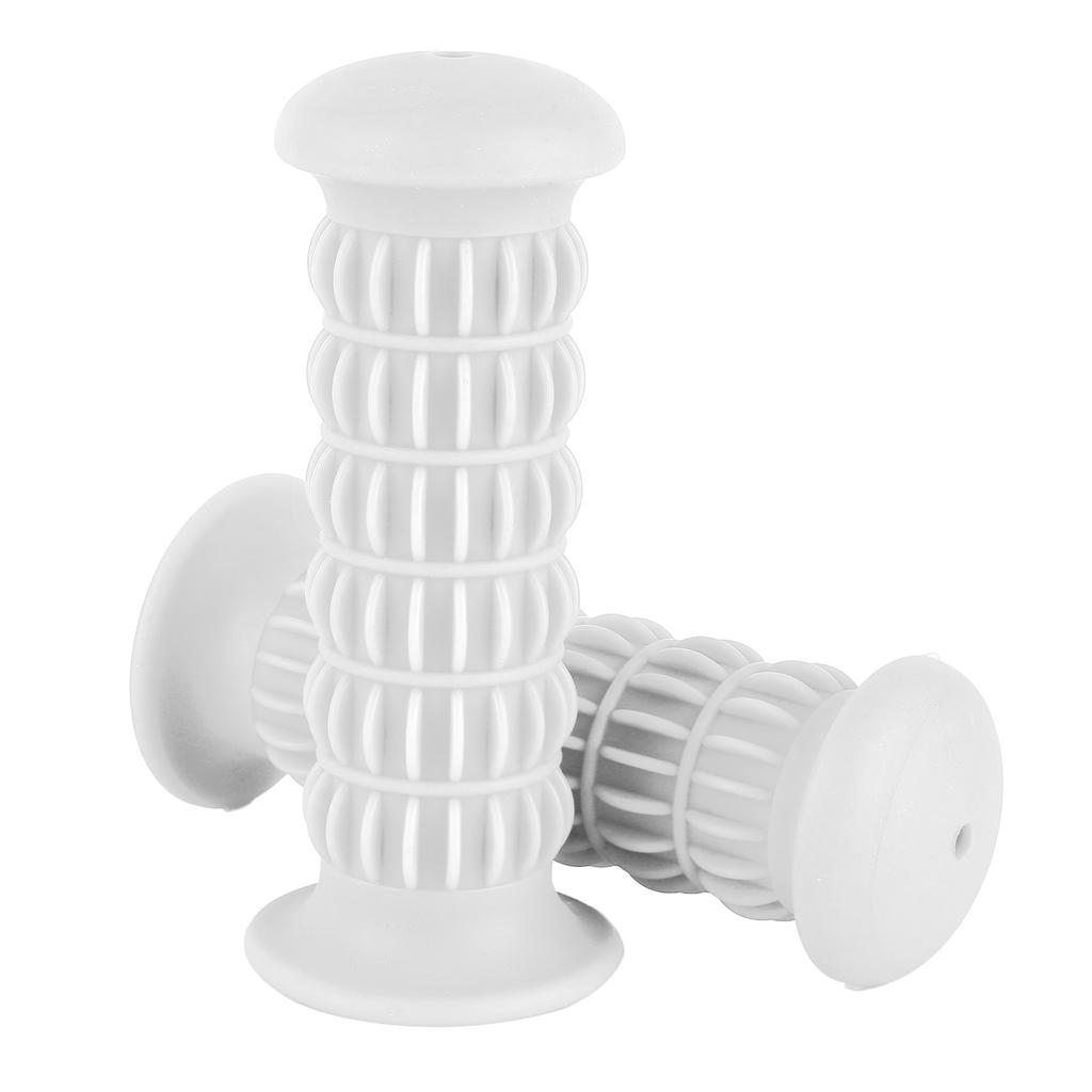 Uniwersalny Gumowy Uchwyt Rękojeści Motocyklowej Kierownica Motocyklowa 25?28mmBiały