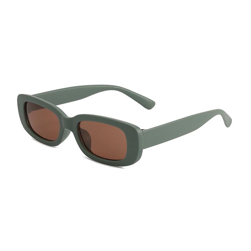 European & American Retro Square Frame Children s UV Protection Sunglasses
