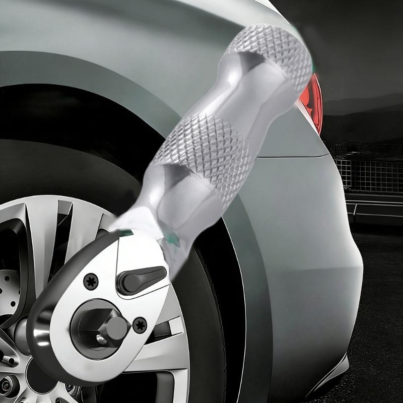 Quick Release Reversible Ratchet 1/4 ", 3/8 ", 1/2" Drive Ratchet Wrench, 72-Tooth Square Drive Socket Wrench
