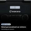 New style Metal emblem Auto Decor Decals Reflective Car Window Wiper Stickers For Volvo Rdesign Polestar AWD V50 S60 XC60 S40 TD9