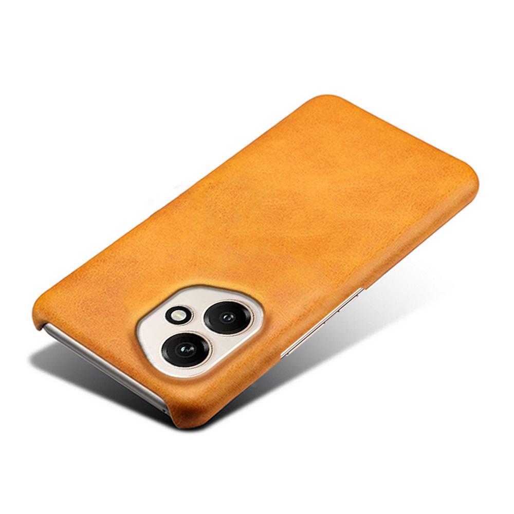 For Honor 400 5G (Global) Case Calf Texture PU Leather Hard PC Protective Phone Cover