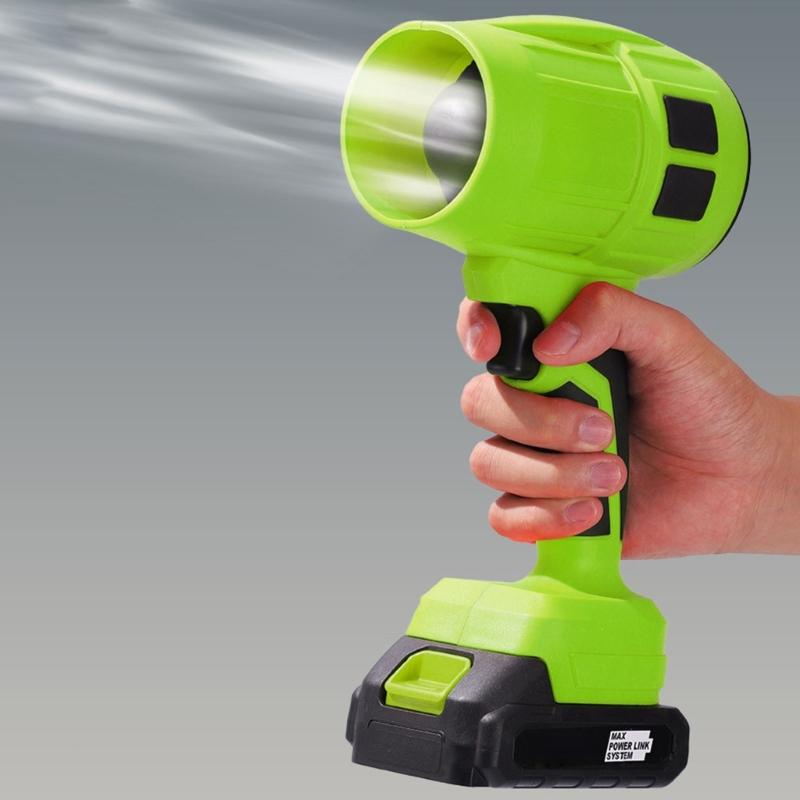 High Speed Cordless Blower 110V Rechargeable Handheld Device For Dust Removal Lightweight Design Includes And Ergonomic Grip