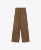 MARIE CLAIRE Linen Semi-Wide Elastic Waist Pants (Mafbsl41Mbr)