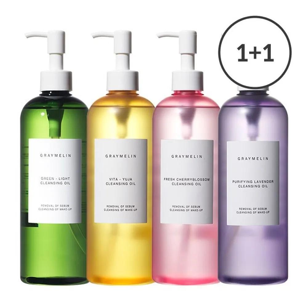 

[1+1] Light Cleansing Oil 400ml (Select 2 of 4) 01_Green Light (Sensitive Skin)