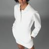 Adidas Originals BLUE VERSION Long Sleeved Dress Women's Pink White (Unisex) Long-Sleeved Dresses HK7249