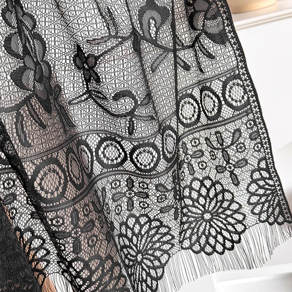 Ladies' Fashion Versatile Lace-Patchwork Headscarf Shawl