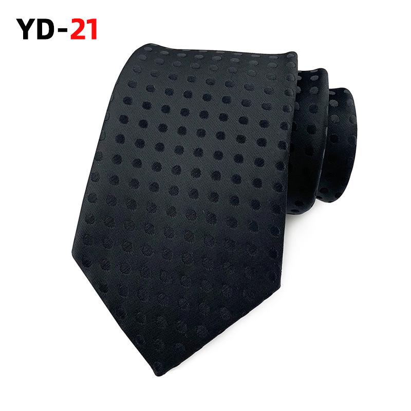 2025 Polka Dot Polyester Herren Business Casual Krawatte - Verschiedene Farben
