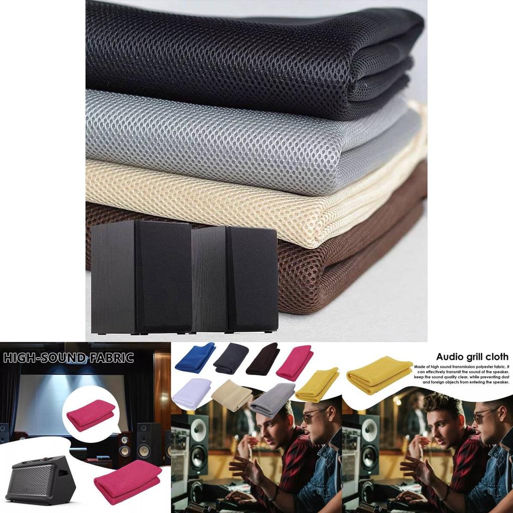 Univerzální tkanina pro akustické reproduktory pro odolnost proti prachu a čistý zvuk v různých velikostech