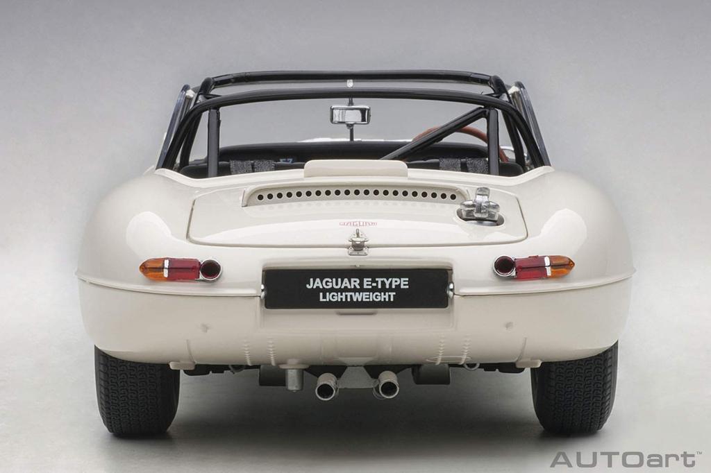 AUTOart Jaguar Lehký typ E Bílý Hotový Produkt 1/18