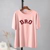 Shellsuning T-shirt da Donna con Stampa Grafica Semplice con Lettere, Estate, Cotone, Maniche Corte, Magliette Casual con Scollo a O, Top Trendy Streetwear