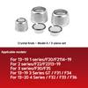 For BMW 1 2 3 4 5 6 7 Series X3 X4 X5 X6 F10 F12 F20 F21 F22 F30 F01 Air conditioner crystal knob volume key decorative sticker