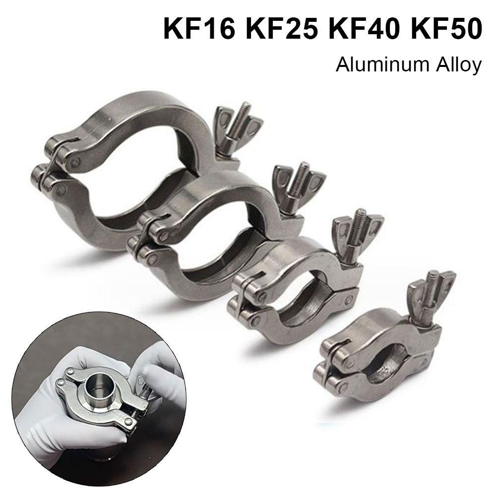

1Pcs KF16 KF25 KF40 KF50 Vacuum Clip Double Pin Tube Fitting New Vacuum Clamp KF16
