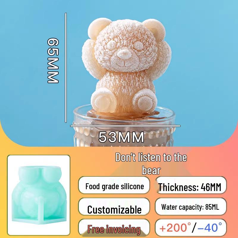 Crocodile-Shaped Silicone Ice Cube Tray for Whiskey – Large, Food-Grade, Cartoon Design