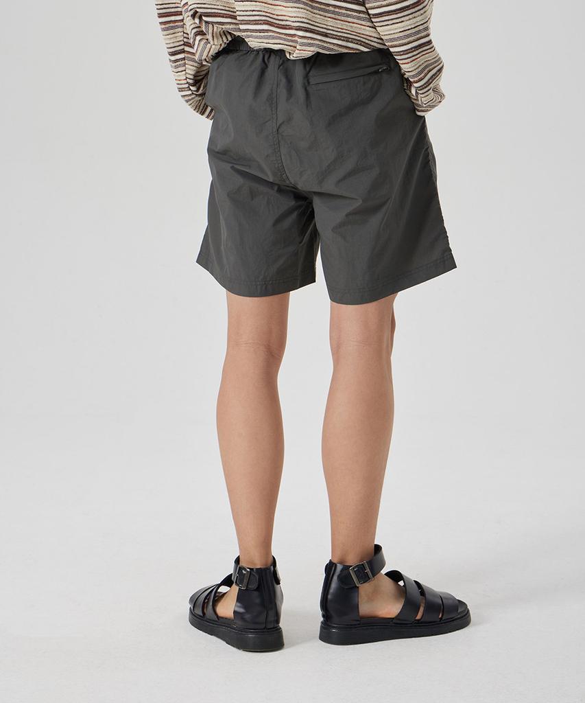 ASTRAL PROJECTION Basic Comfortable Nylon Shorts_Charcoal