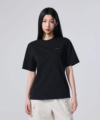 DISCOVERY EXPEDITION Unisex Semi-Overfit Short Sleeve T-Shirt (Black)
