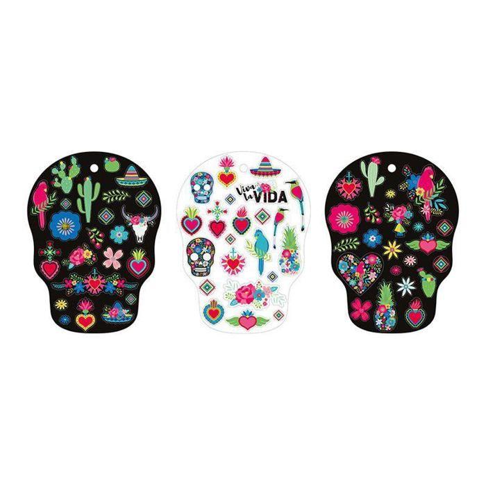 Autocollants - Artemio - Viva la vida - 12 pages - 15.5 cm x 11.5 cm - Scrapbooking