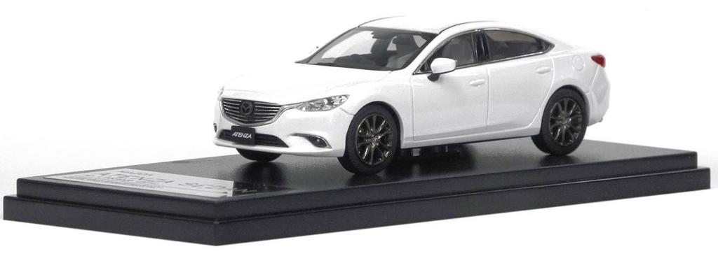 Hi Story MAZDA ATENZA SEDAN Snowflake White Pearl Mica Finished Product 1/43 (2016)